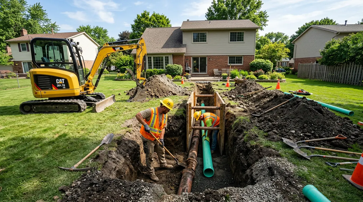 Sewer Line Replacement in Lakeville, MN